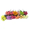 Colorful artificial carnation bouquets, living room decorations, wedding ornaments, and everlasting flower gift boxes Item Picture